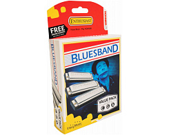 HOHNER Blues Band CGA - Губные гармошки (набор) диатоническая Хонер