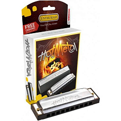 HOHNER Hot Metal A - Губная гармоника диатоническая Хонер