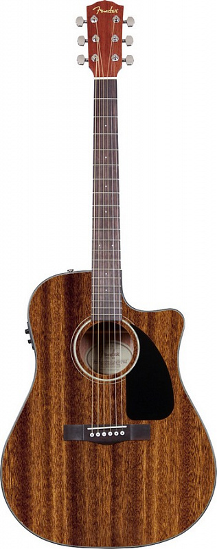 Электроакустическая гитара FENDER CD-60CE ALL MAHOGANY DREADNOUGHT NATURAL в магазине Music-Hummer