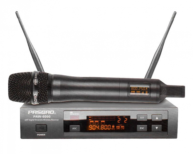 Pasgao PAW6000/ PAH6000 Цифровая радиосистема в магазине Music-Hummer