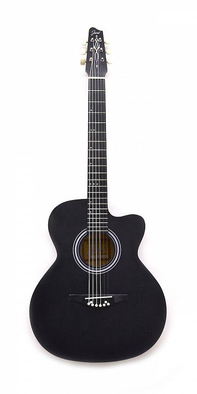 Акустическая гитара JOVIAL GBC - черная в магазине Music-Hummer