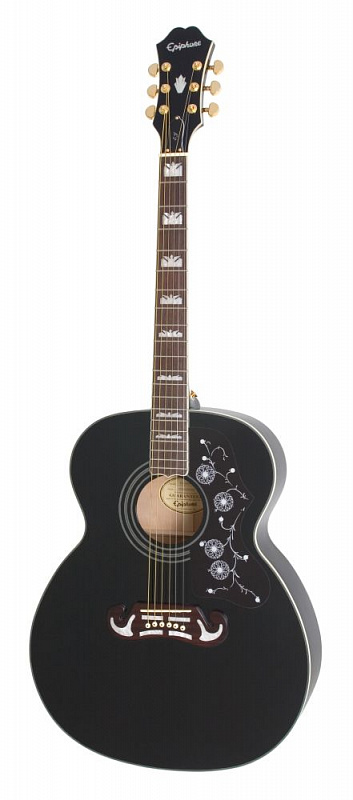 Акустическая гитара EPIPHONE EJ-200 BLACK GLD в магазине Music-Hummer