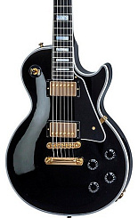 GIBSON CUSTOM LES PAUL CUSTOM EBONY LIMITED RUN