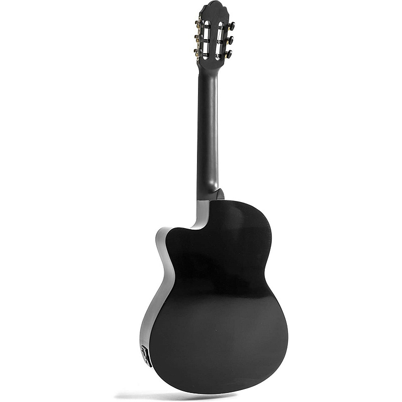 Гитара электроакустическая классическая NAVARREZ NV162 BLACK 4/4 в магазине Music-Hummer
