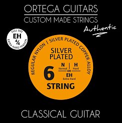 Комплект струн для классической гитары Ortega NYA44EH Authentic