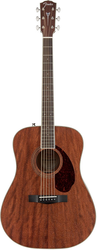 Фото FENDER PM-1 Dreadnought All Mahogany with Case Natural
