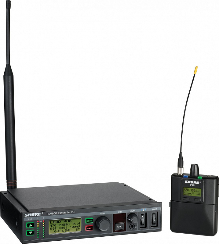 SHURE P9TERA K1E 596 - 632 MHz беспроводная мониторная система PSM900 в магазине Music-Hummer
