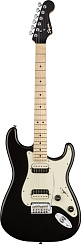 Fender Squier Contemporary Stratocaster HH, Maple Fingerboard, Black Metallic