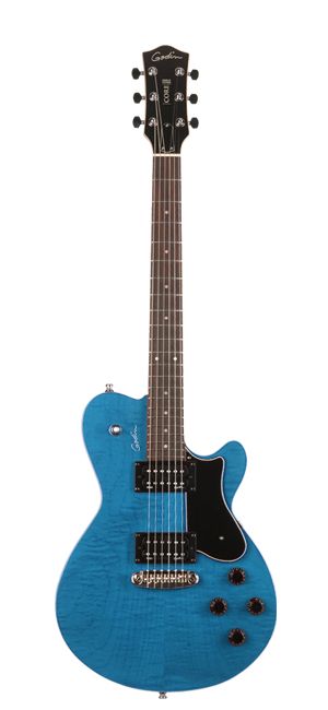 Фото Электрогитара Godin CORE P90 Denim Flame GT