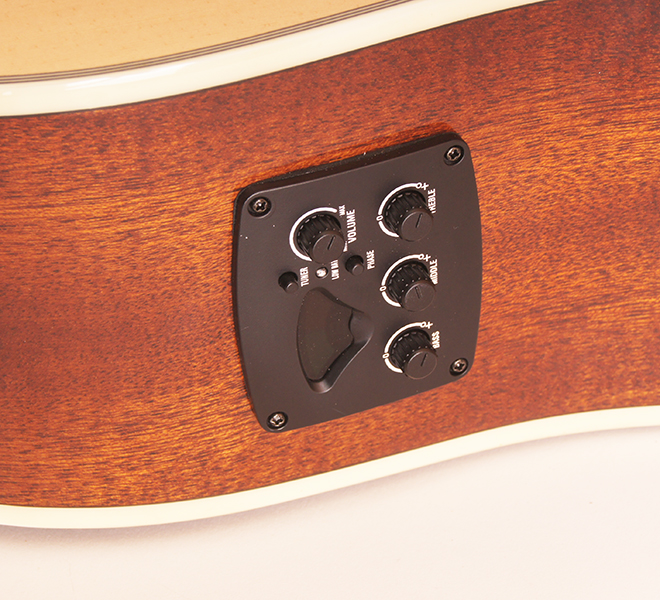 Фото F750CEQ Электро-акустическая гитара, Caraya