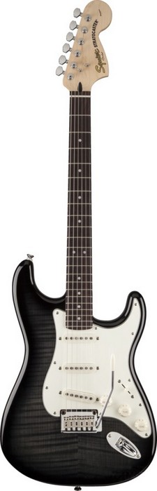 Фото Электрогитара FENDER SQUIER STANDARD STRATOCASTER FMT RW ET