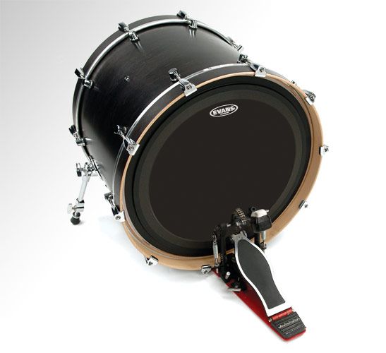 Фото Пластик для бас барабана Evans BD22EMADONX(O) Onyx