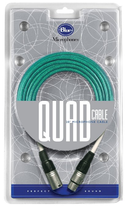 Микрофонный кабель Blue Quad cable в магазине Music-Hummer