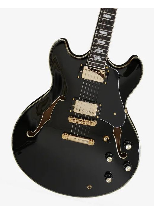 Фото Полуакустическая электрогитара Sire H7 BK, чёрный