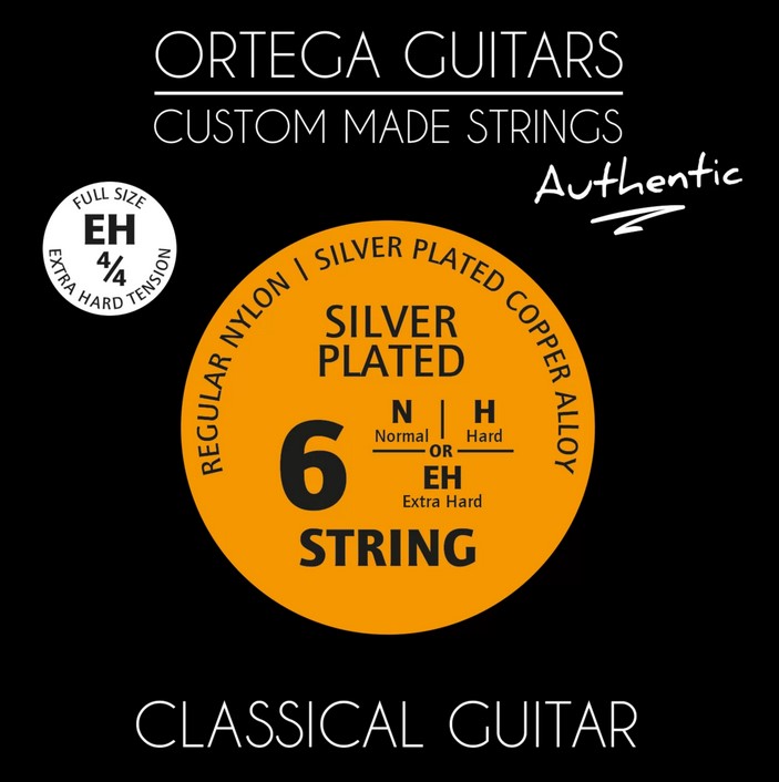 Комплект струн для классической гитары Ortega NYA44EH Authentic в магазине Music-Hummer