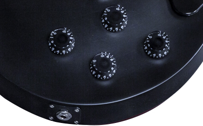 Фото GIBSON LP Studio Faded 2016 T Satin Ebony электрогитара, цвет - черный (матовый), фурнитура - хром