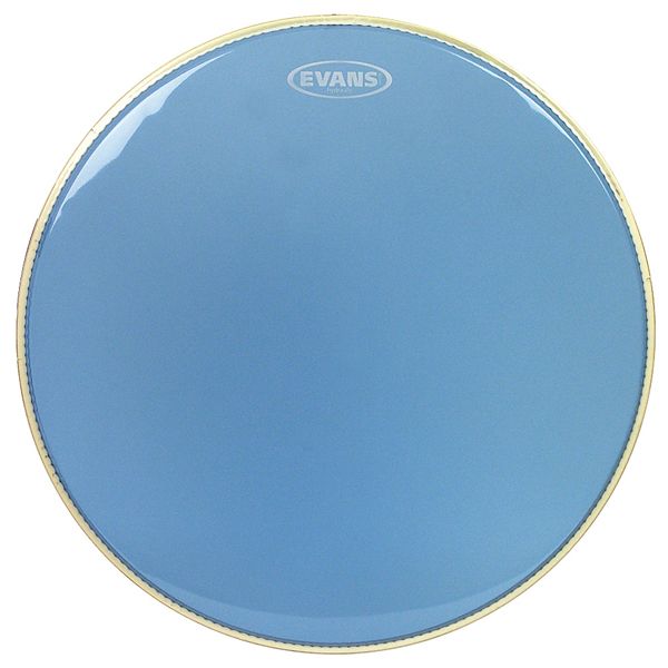 Фото Evans BD22HB(O) Hydraulic Blue 22"  Пластик для бас барабана двойной 