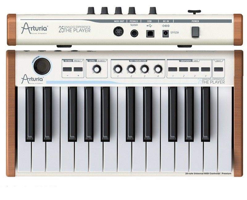 MIDI клавиатура Arturia Analog Experience The Player 25 в магазине Music-Hummer