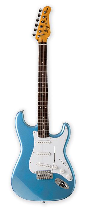 Фото Jay Turser JT-300 MBL  электрогитара Stratocaster, Metallic Blue