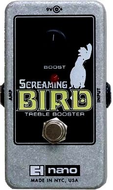 Electro-Harmonix Nano Screaming Bird SALE  гитарная педаль Treble Booster в магазине Music-Hummer