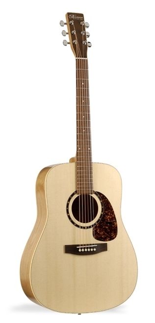 Norman ENCORE B20 MINI JUMBO PRESYS+Кейс  электроакустическая гитара Jumbo, цвет - натуральный в магазине Music-Hummer