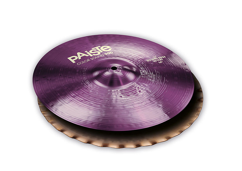 Две тарелки 14" Paiste 0001943114 Color Sound 900 Purple Sound Edge Hi-Hat  в магазине Music-Hummer