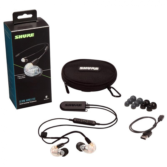Фото SHURE SE215-CL+BT2-EFS