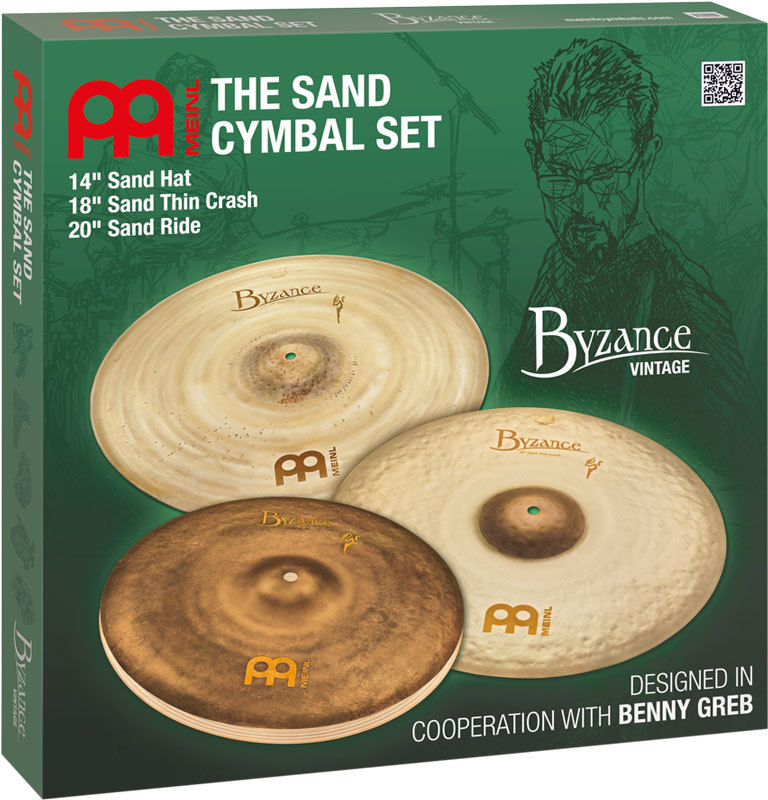 Meinl BV-141820SA Byzance Vintage Sand Cymbal Set в магазине Music-Hummer