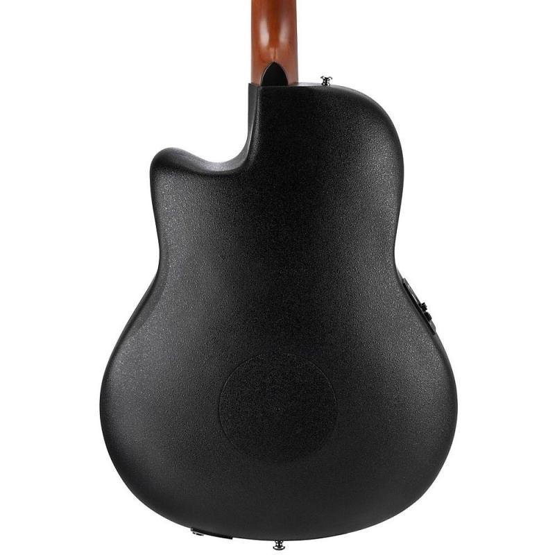 Фото APPLAUSE AE44IIP-TBKF Elite Mid Cutaway Trans Black Flame 
