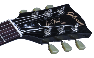Фото GIBSON LP Studio 2016 T Ebony электрогитара, цвет - рный, фурнитура - хром