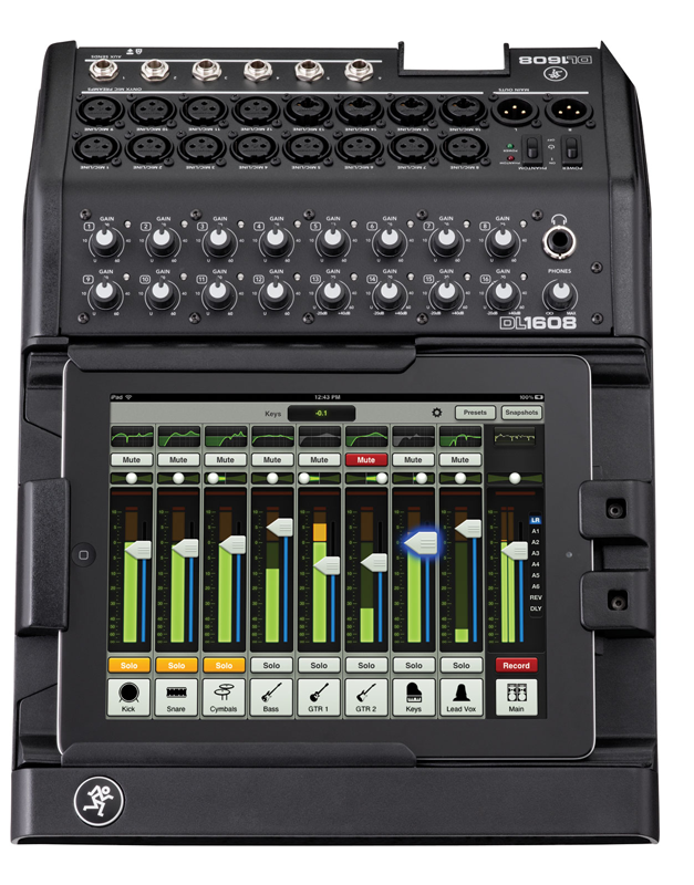 MACKIE DL1608 16-канальный цифровой аудио микшер в магазине Music-Hummer