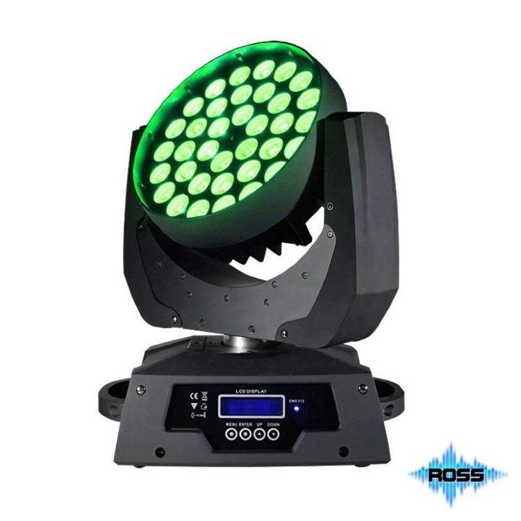 Фото ROSS HIT ZOOM LED RGBW 36x10W