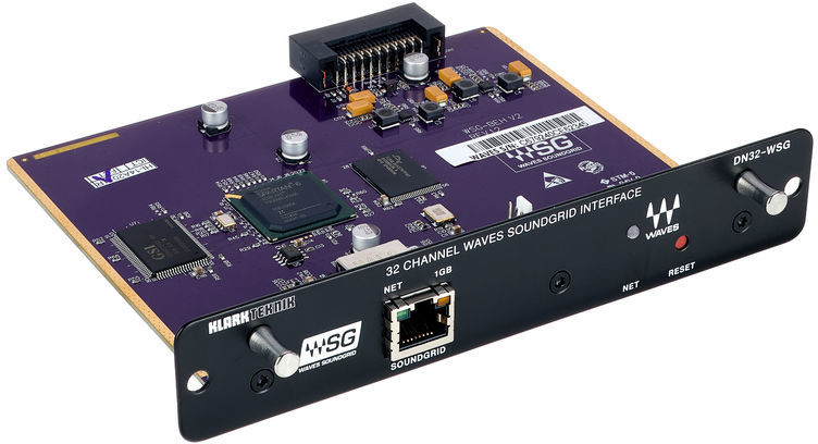Фото Плата расширения для сети WAVES SoundGrid KLARK TEKNIK DN32-WSG - для Behringer X32, Midas M32, 32 в