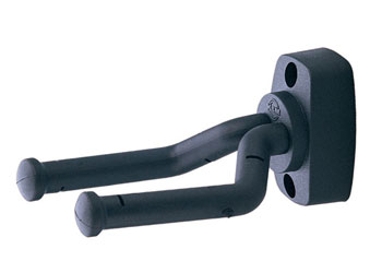 Фото K&M 16280 black  держатель для гитары настенный 0.2 kg.