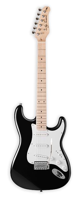 Фото Jay Turser JT-300M BK  электрогитара Stratocaster, Black