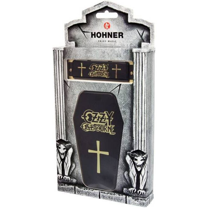 HOHNER Ozzy Osbourne C - Губная гармоника подписная серия Хонер в магазине Music-Hummer