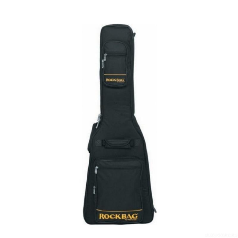 Rockbag RB20705B BL чехол для бас-гитары, подкладка 30мм, чёрный в магазине Music-Hummer