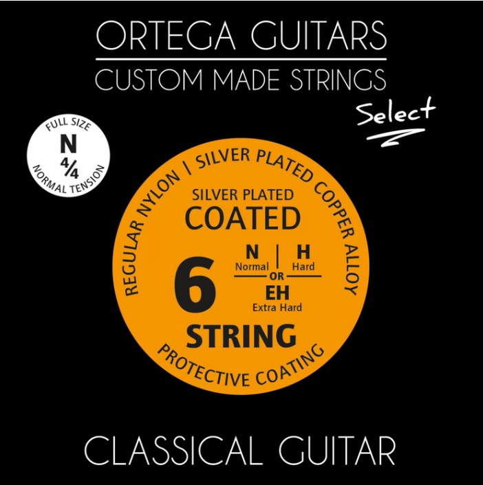Комплект струн для классической гитары Ortega NYS44N Select в магазине Music-Hummer