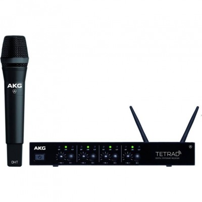 AKG DMS TETRAD Vocal Set D5 - цифровая радиосистема с ручным передатчиком (капсюль D5), диапазон 2.4 GHz в магазине Music-Hummer