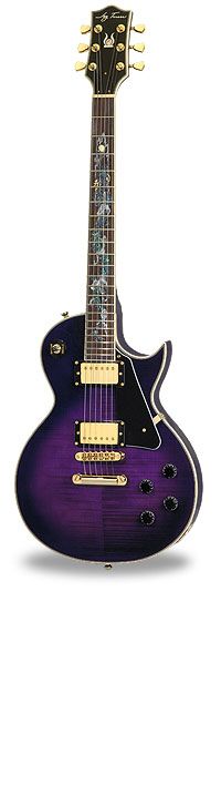 Jay Turser JT-220 SERPENT PS  электрогитара Gibson® LP® Style, Purple Sunburst