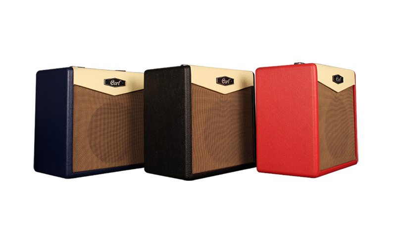Фото Гитарный комбоусилитель Cort CM15R-EU-DB CM Series, синий, 15Вт