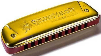 Губная гармоника HOHNER Golden Melody 543/20 C (M543016) в магазине Music-Hummer