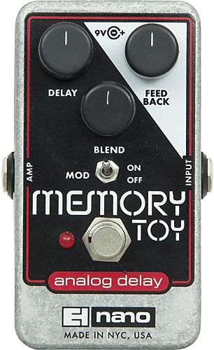 Electro-Harmonix Nano Memory Toy SALE  гитарная педаль Analog Delay With Modulation в магазине Music-Hummer