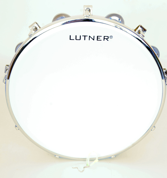 Тамбурин Lutner FLT-LTH10-8 с бубенцами, с мембраной, настраиваемый в магазине Music-Hummer