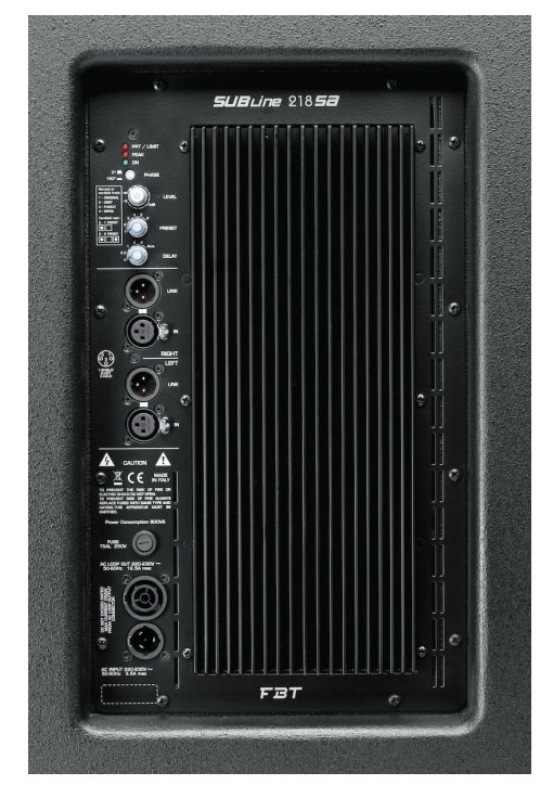 Фото Активный сабвуфер FBT SUBLINE 218SA