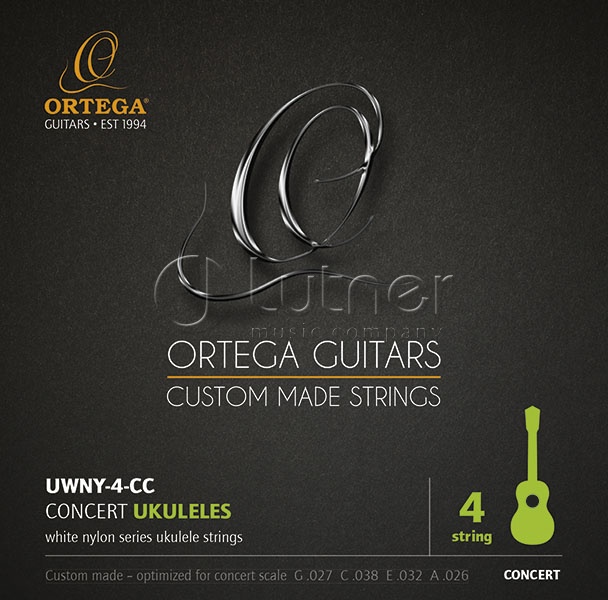 Комплект струн Ortega UWNY-4-CC для концертного укулеле в магазине Music-Hummer