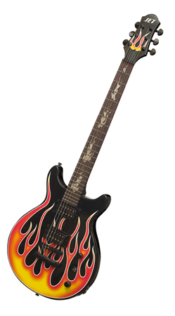 Фото Электрогитара JET USDR FLAME Paul Reed Smith цвет RD FLAME