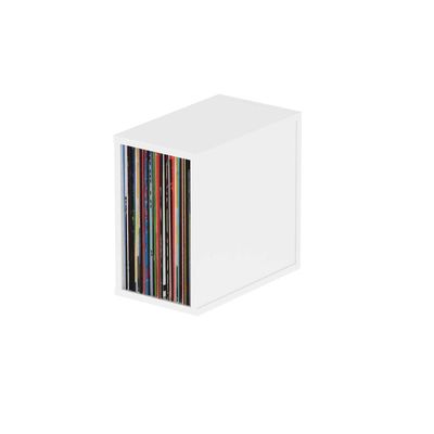 Подставка под виниловые пластинки Glorious Record Box White 55 в магазине Music-Hummer