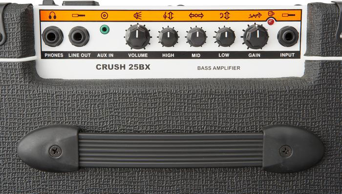 Фото Orange CR25(BX) BK Crush Pix Bass  Комбо для бас гитары