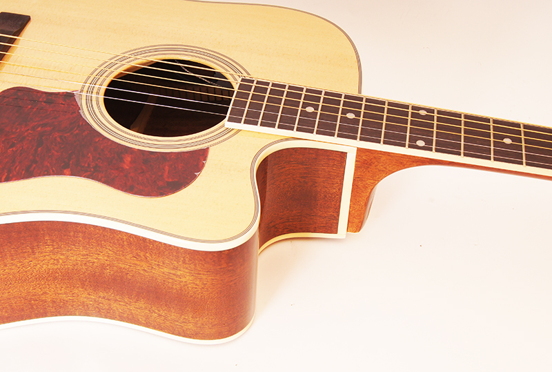 Фото F750CEQ Электро-акустическая гитара, Caraya